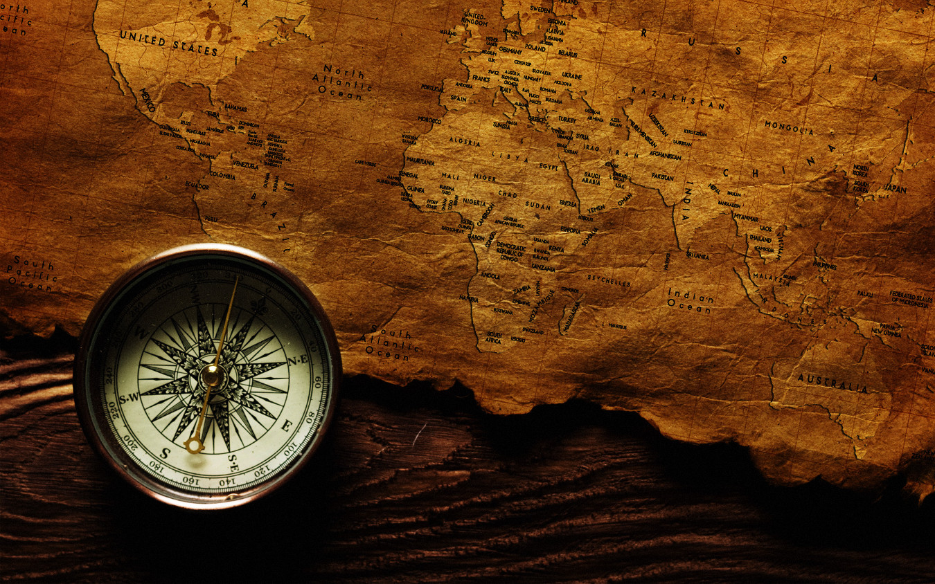 old-map-and-compass